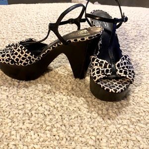 4inch Coach platform shoes- LIKE NEW